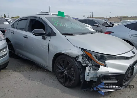 2021 Toyota Corolla Se Nightshade Edition z USA, uszkodzony, nr VIN 5YFS4MCE4MP097307